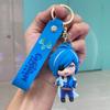 Genshin Impact And Naruto Silicone Keychain Figurine Collectible For Anime Fans
