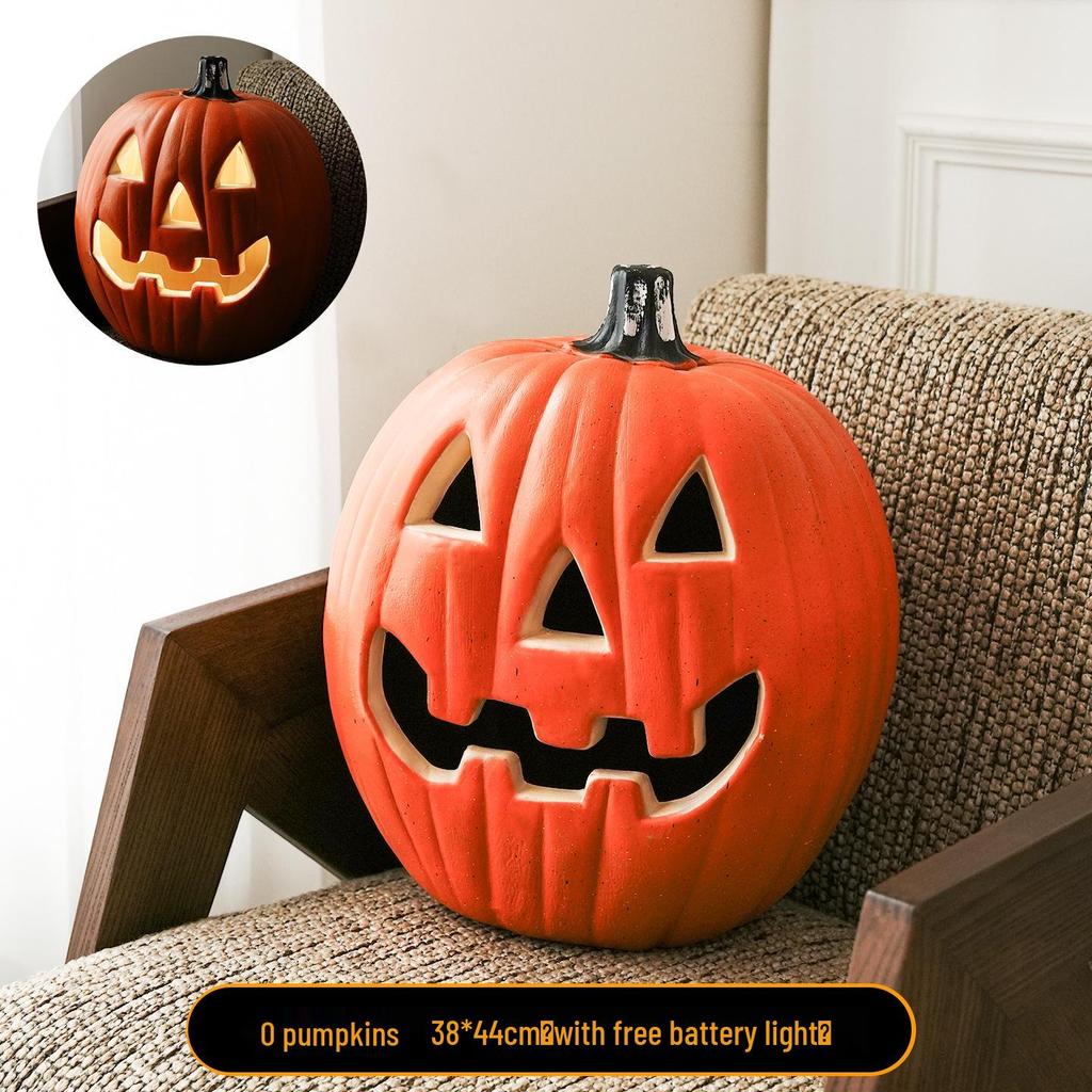 Große Halloween-Kürbis-Laterne für Innen-/Außen dekoration