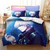 Admire 3D Tokyo Ghoul Cartoon Duvet Cover Set HD Comforter Cover for Kids Bedding Sets Bedclothes Bedroom Decor