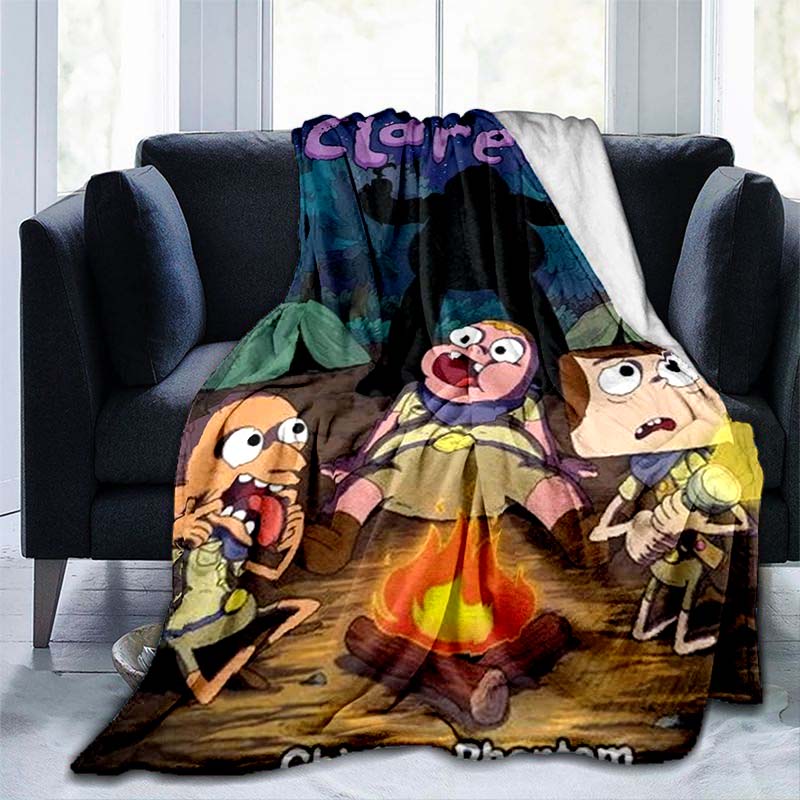 The Adventures of A Young Boy Blankets Game Throw Blankets for Sofa Couch Camping Flannel Blankets Perfect for Living Rooms Bedrooms