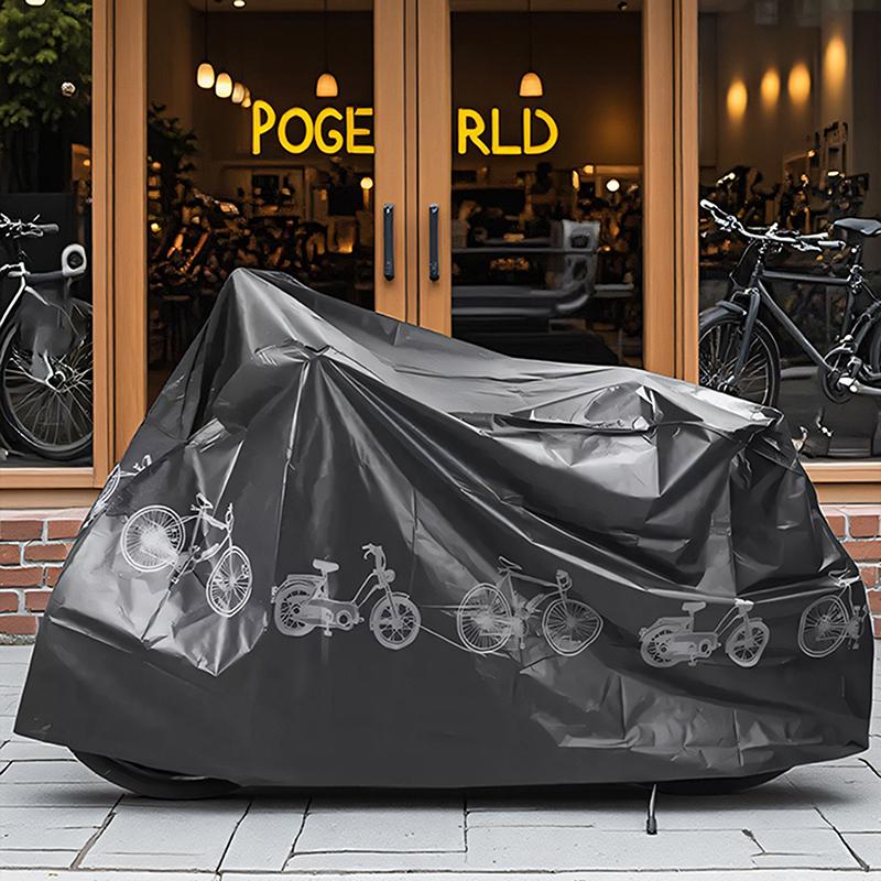 Zesílený vodotěsný prachotěsný kryt na horské kolo Ochrana proti slunci Kryt na kolo Motocykl 200*100 cm