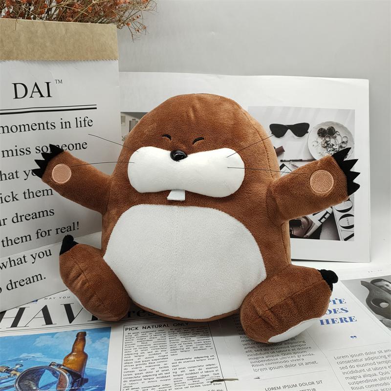 20cm New Monty Mole Plush Toys Cute Soft Stuffed Cartoon Pillow Dolls Kawaii For Birthday Christmas Gift