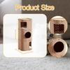 Cat House Tree Play Rest Pet Supplies Sleeping Place Portable Scratch Post Pets Bed