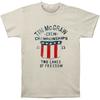 Herren Tim Mcgraw Racing 2013 Tour Slim Fit T-Shirt Klein Creme