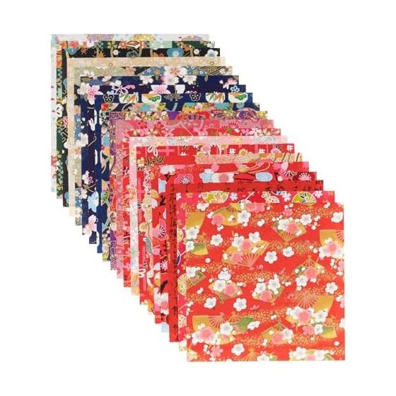 Washi Kawasumi Specially Selected Hand Dyed Kyoto Yuzen Washi Chiyogami 15cm Various Patterns 20 Patterns Included