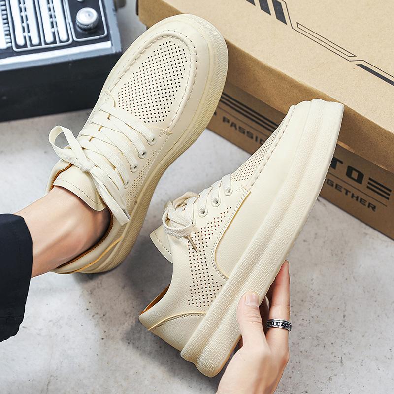 

2024 Autumn Fashion Shoes for Men Slip-on Men s Vulcanize Shoes Casual Hollow Man s Sneakers Sport Breathable Versatile Sneakers