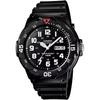 Standard Quartz WriStwatch Mrw 200h 1bv Men S Black Arabic