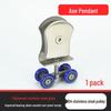 Sliding Shower Door Pulley Wheel Set - Copper Rollers for Glass Doors
