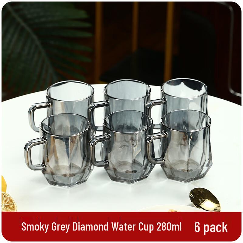 Haofeng European Style Glass Teacup Set