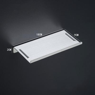 Porte-serviettes en papier en acier inoxydable 304 pour salle de bain Doré/Noir Porte-téléphone portable pour toilettes Plateau à suspendre au mur Support pour salle de bain