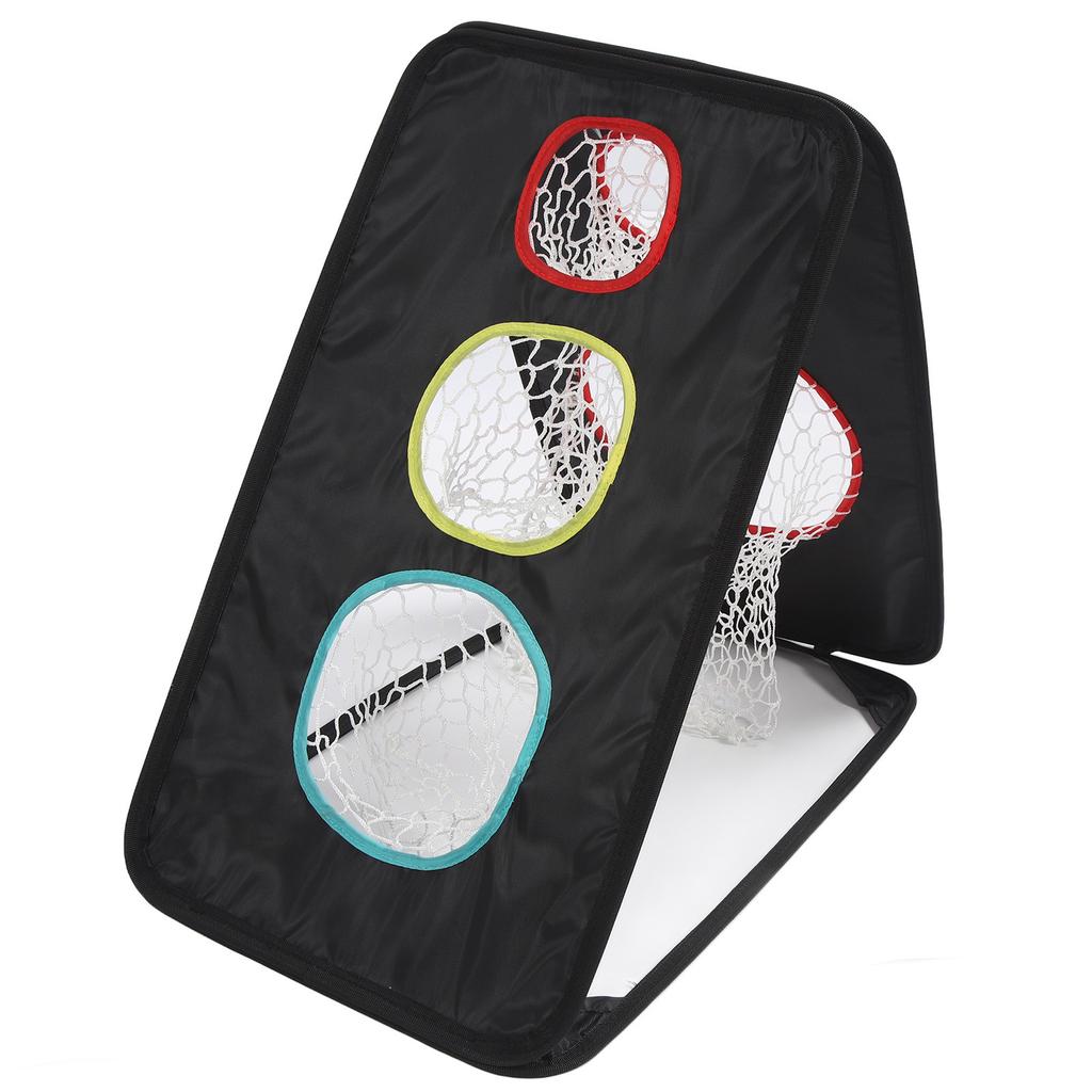 Siatka do chipowania golfa dwustronna lekka składana siatka celowa do golfa dla dokładności i praktyki swingu