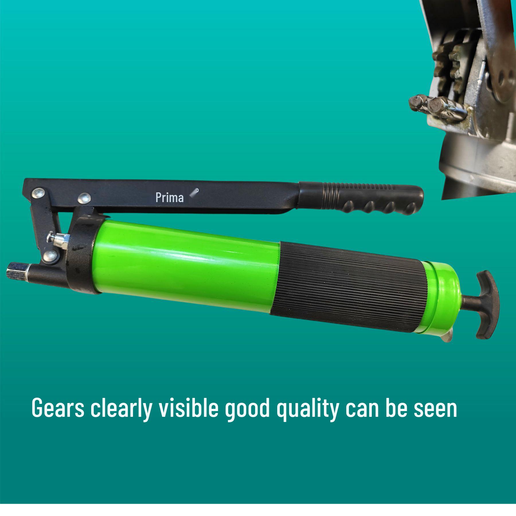 

Ручной шприц для смазки с двумя поршнями для экскаваторов 500cc Single Piston Grease Gun