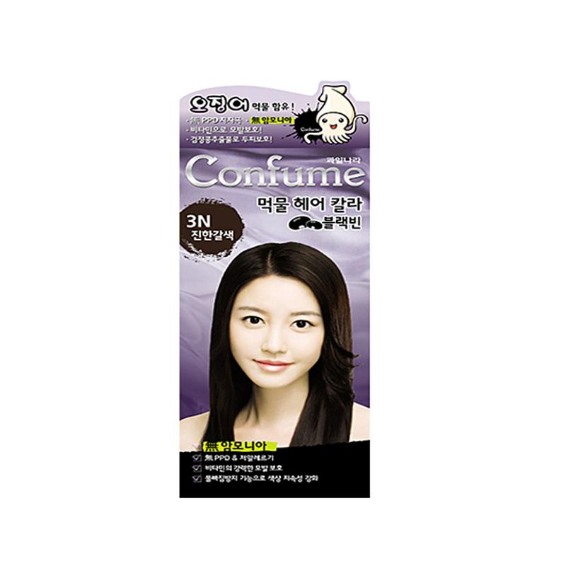 Fruit Nara Confume Squid Ink Black Bean Hair Color (4 Colors)
