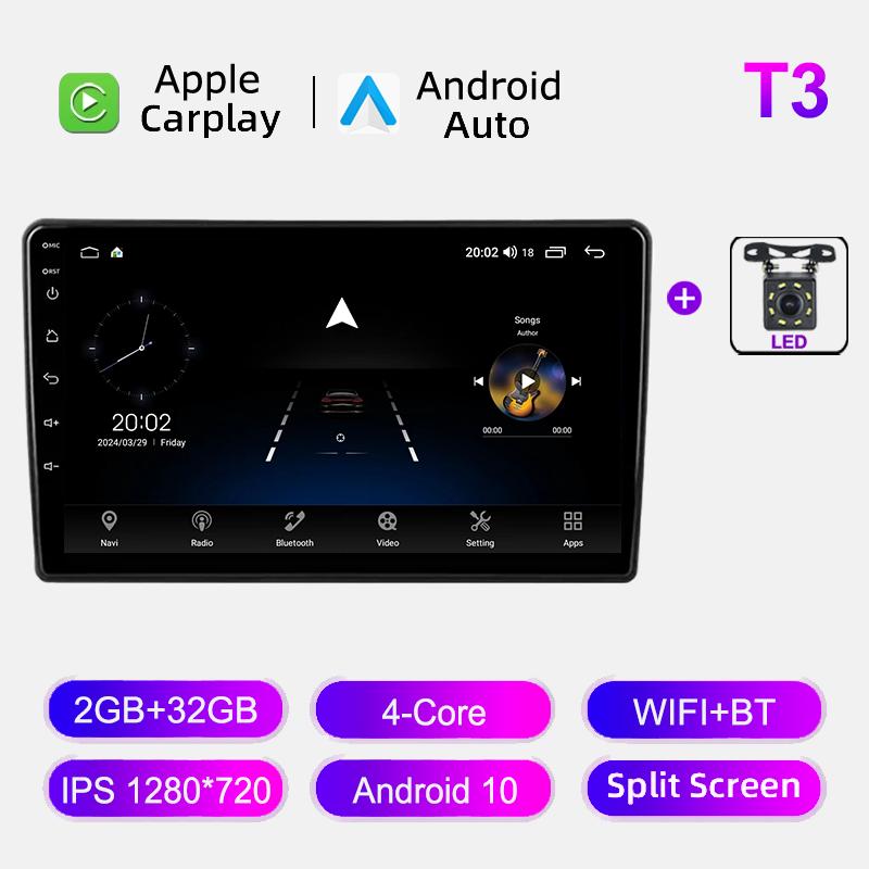 Android Car Radio Head Unit For Honda Element YH 2002-2011 Multimedia Video Player Carplay FM GPS Navigation WIFI 4G Autoradio