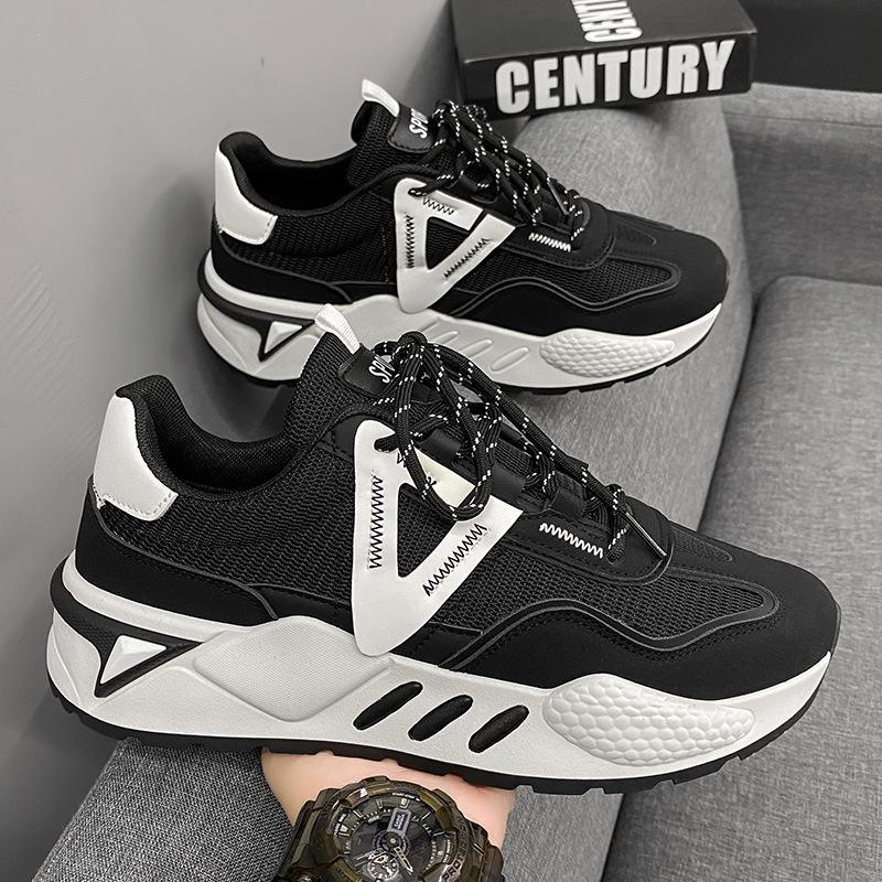 Platform Forrest Gump 22 spring new sports dad shoes 39 чёрный