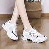 Dad Shoes Girl 2025 Spring and Summer New Muffin Single Shoes Versatile Fashion Thick Sole Height Increase Comfortable Casual White Shoes