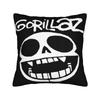 Gorillaz Pillowcase Accessories Printing Cushion Cover  Pillow Covers Car Decor Zipper Multi Size