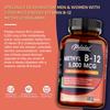 Pslalae Vitamin B12 Dietary Supplement, Contains Methylcobalamin, Daily Nutritional Supplement