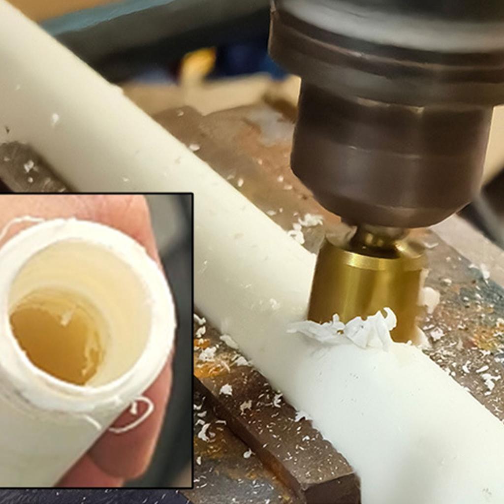 2 Stück Hebebohrer Wasserrohr-Verbindungswerkzeug Stufenbohrer 20/25mm Vollöffnungsverfahren für PVC MMP Kunststoff