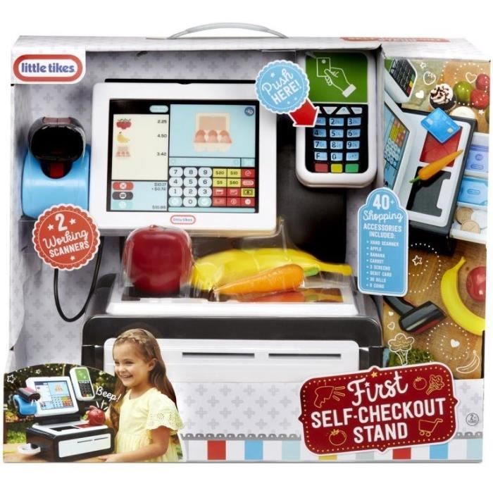 Little Tikes - Ma 1ère Caisse Enregistreuse - Jeu D'imitation - Avec Accessoires Et Bruits Réaliste - Dès 3ans