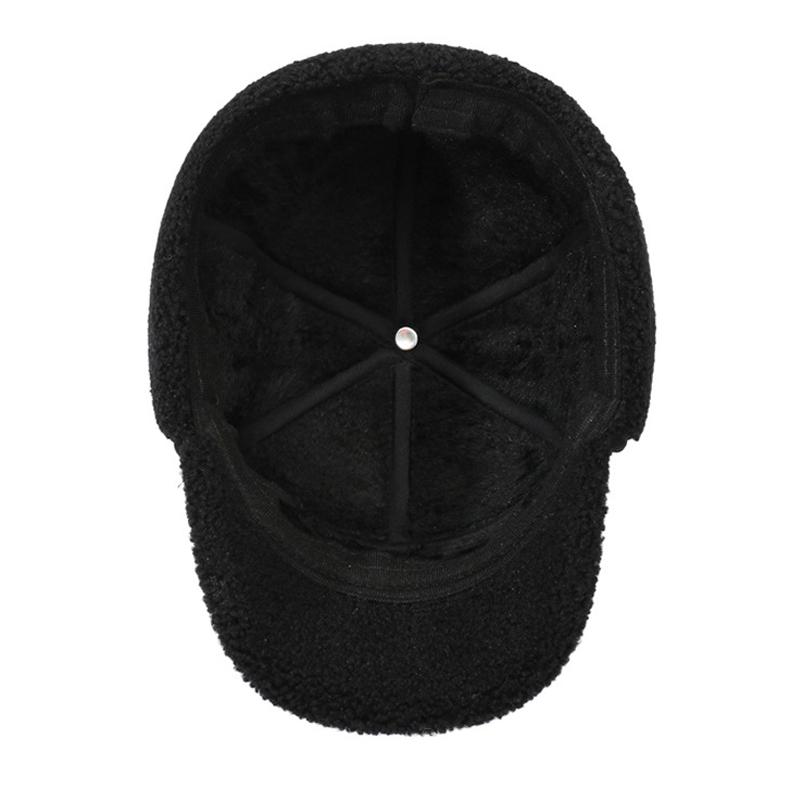 Mittelalterliche und ältere Kappe Herren Winter Vater Warm Kältefest Fliegermütze Großvater Alter Mann Ohrenschutzmütze