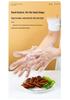 Small Disposable PE Gloves Pack - Durable, Transparent, and Thickened for Catering, Food Handling, and Household Use.