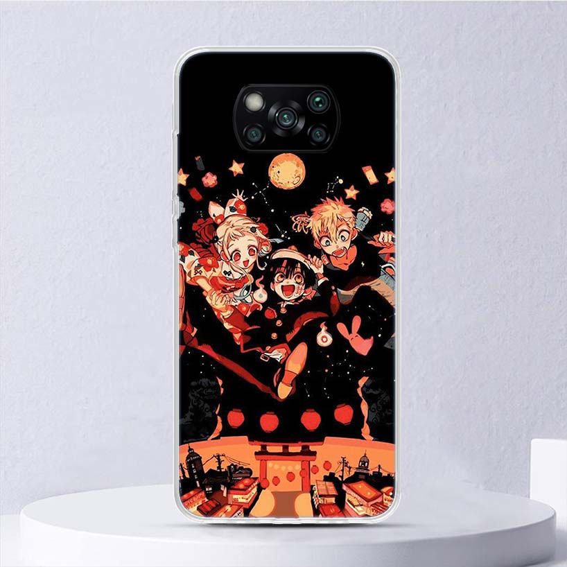 Toilet Bound Hanako Kun Anime Soft Case For Xiaomi Poco X7 X6 X5 X4 X3 Nfc F7 Ultra F6 F5 Pro Phone Cover F4 Gt F3 M5S M4 M3 M5