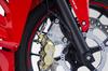 Over Racing Front Caliper Support Silver for Brembo 4P CBR400R (16-18) (19-)