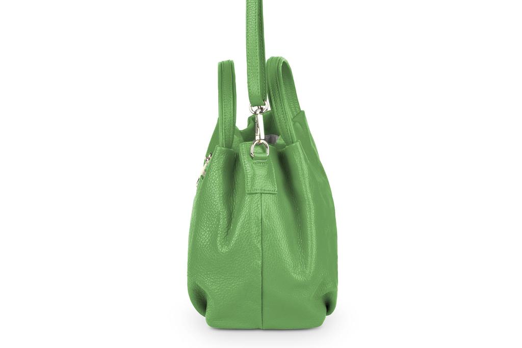 Leder-Handtasche Vera Pelle Gras-Tasche