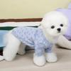 Dog Shirt Bear Print Autumn Sweater Fashion Cute Soft Warm Pet Clothes for Small Dogs Cats Puppies Knit Top