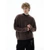 Kisko Autumn and Winter American-Style Commuter Casual Cable Knit Sweater for Men and Women, High-End Loose Cardigan Jacket