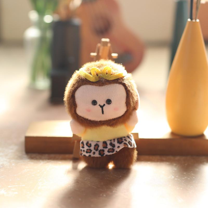 The Journey To West  Monkey King Plush Stuffed Toy Keychain For Backpack Decor