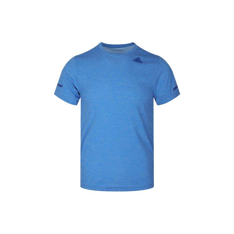 Adidas T Shirts Men's Blue Crew Neck Moderate Straight Fit FL8582