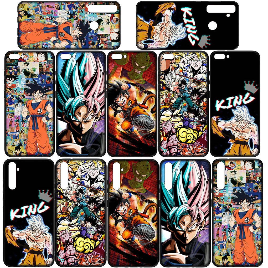 Phone Case for iPhone 17 15 16 Plus Redmi Note 14 12 11 13 Pro Max Huawei P30 P20 Lite OPPO A60 A40 A80 A18 A16 A54 Dragon Ball Goku DragonBall Cover