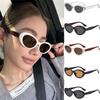 New Elliptic Frame Women Sunglasses Uv Protection Uv400 Black Shades Anti-Reflective Retro Sunglasses Cycling