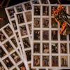 8 styles 100 pcs The Art Mail Office series Vintage stamp theme sticker Scrapbooking Material Diary Album Junk Journal Supplies