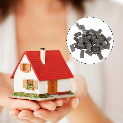 NUOLUX Miniature Brick Model Kit, 1/16 Scale, 50 Pieces, Miniature Brick Blocks, Miniature Camping, Architectural Model Materials, DIY Materials, Real