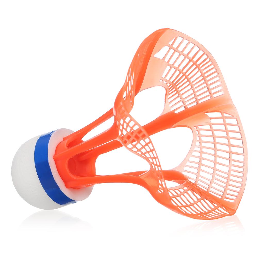 3pcs petecas de nylon petecas de badminton de plástico durável para esportes ao ar livre interno badminton
