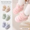 Warm Baby Walking Shoes & Socks: Lamb Fleece, Soft Sole, Fleece-Lined for Insulation, Perfect for Newborns In Winter