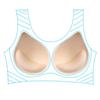 1 Pair Bra Insert Pads Enhancer Removable Breathable Sports