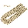 F10 Mountain Road Folding Bike Chain Steel 10 Speed Adjustable Cycle Bicycle AccessoriesGold