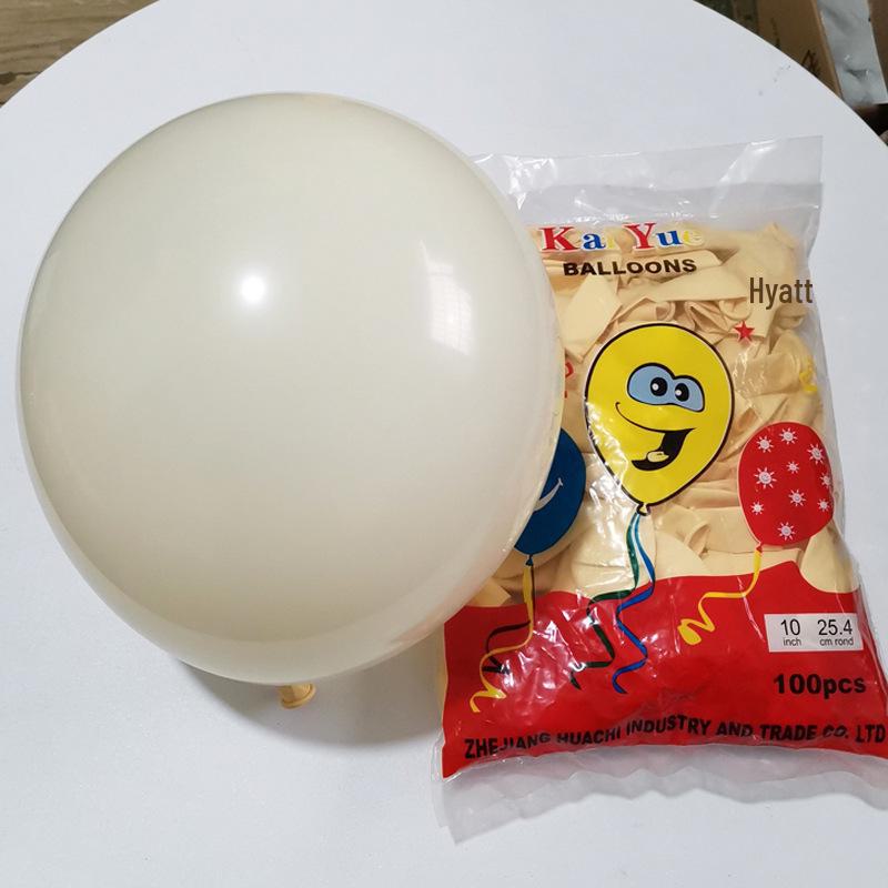 Hyatt 10-Inch Thickened Balloons for Birthday, Party & Wedding Decorations
