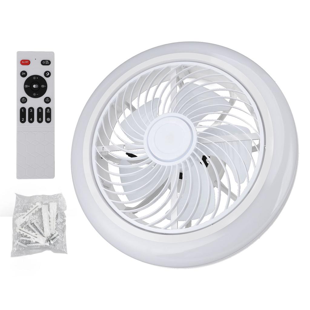 Ceiling Fan Light 6 Wind Speeds 3000K to 6000K Stepless Dimmable Quiet Modern Ceiling Fan with