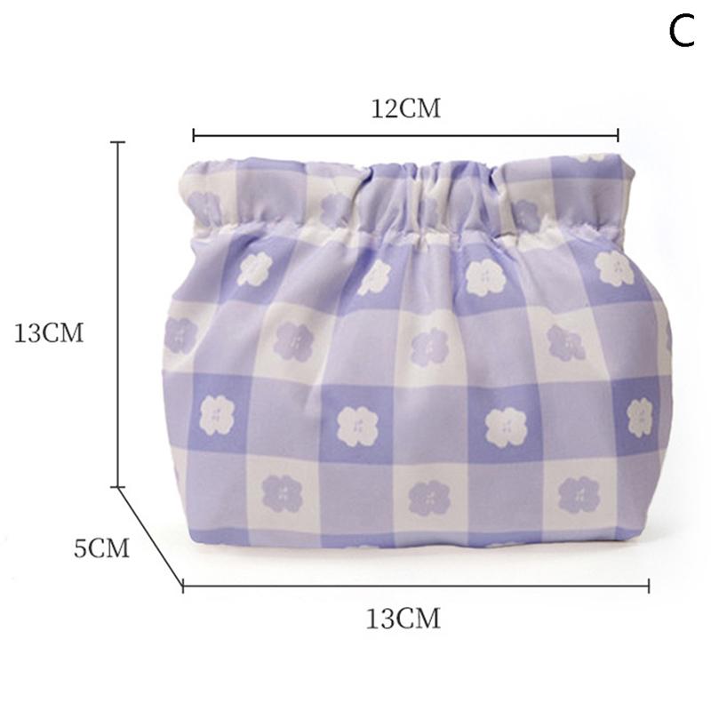 Cosmetics Coin Wire Holder Pouch Bag Portable Earphone Cards Lipsticks Storage Bag Auto Close Organizer Travel Jewelry Bag