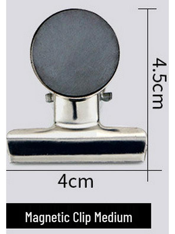 In Stock: Round Ferrite Magnet Metal Clips for Refrigerator & Warehouse Tickets