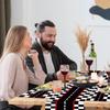 Racing Car Table Runners Car Party Decoration Black Checkered Flag Disposable Tablecloth for Race Theme Birthday Party Supplies