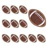 12 Pcs/Set Embroidered Patches Sew On Appliques Football Iron on Patches for Clothes Hat Jeans