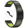 Cinturino QuickFit in Titanio + Silicone da 22/26 mm per Garmin Fenix 8 47/51 mm E 7 7X Pro 6 6X Cinturini per Tactix 8 Enduro 3 Braccialetto