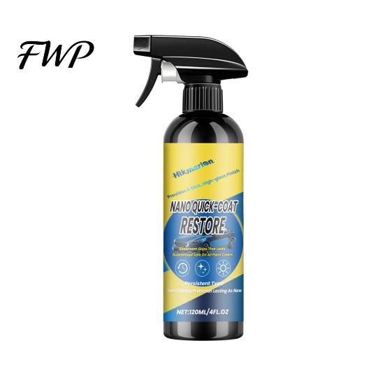 DIY Car Paint Sealant Nano Ceramic Coating Spray for Cars, 120ml Shine Restorer Hydrophobic Wax with Protection, Easy Gloss Enhancer Auto Surface