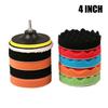 6/8/11/12Pcs Car Buffing Polishing Pad Kit With Various Grit Sponge Pads And Drill Adapter Perfect For Car Detailing Waxing